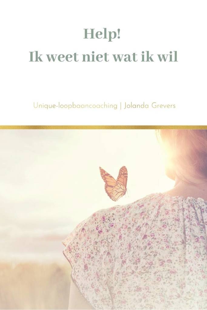 Help! Ik weet niet wat ik wil2 Help! Ik weet niet wat ik wil. Kies voor je loopbaandroom