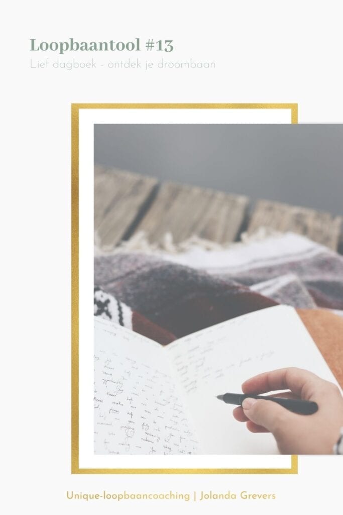 ontdek je droombaan | lief dagboek | Unique-loopbaancoaching ontdek je droombaan | lief dagboek | Unique-loopbaancoaching